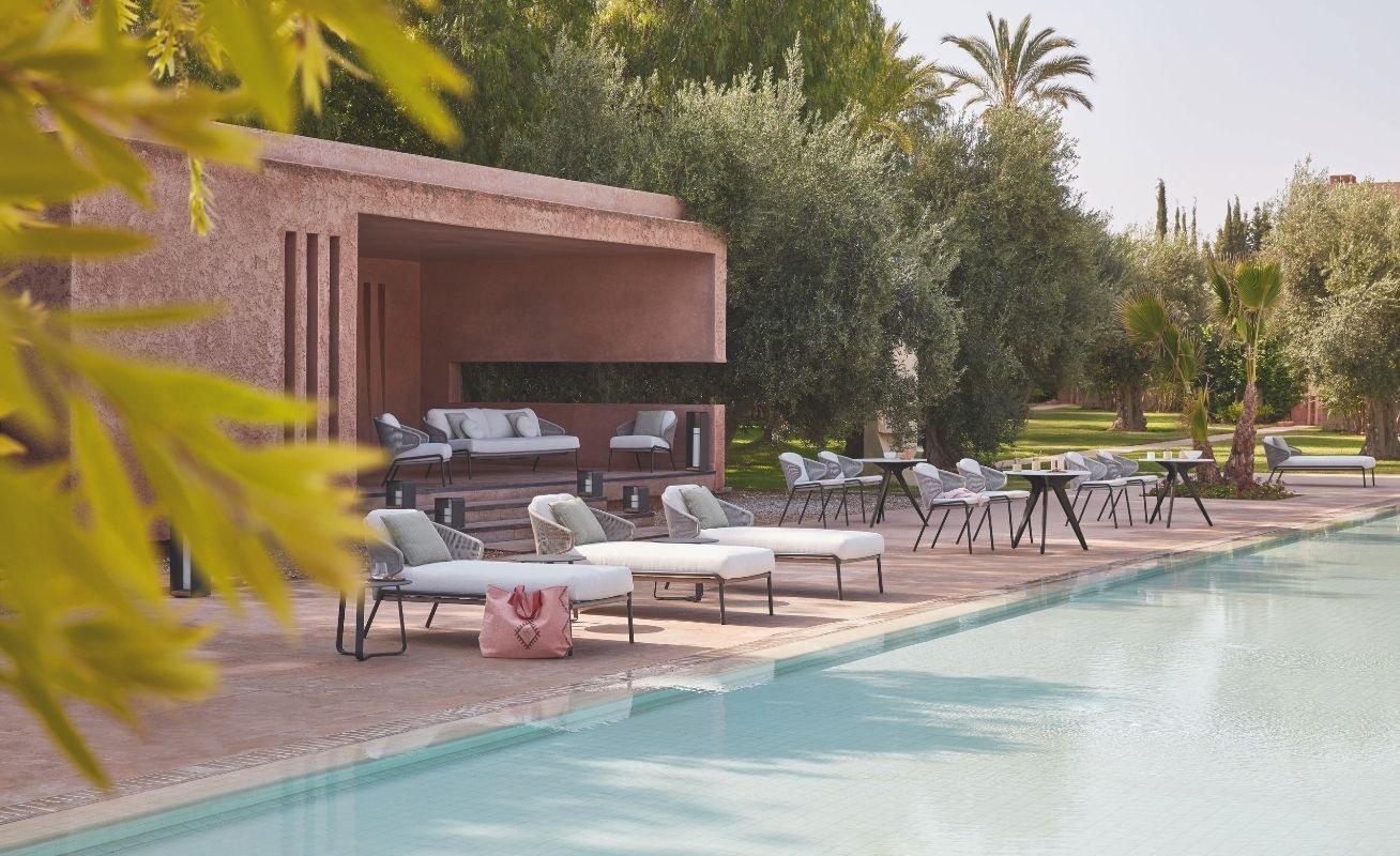 Manutti Outdoor Chaise Lounge Danish Design Co Singapore